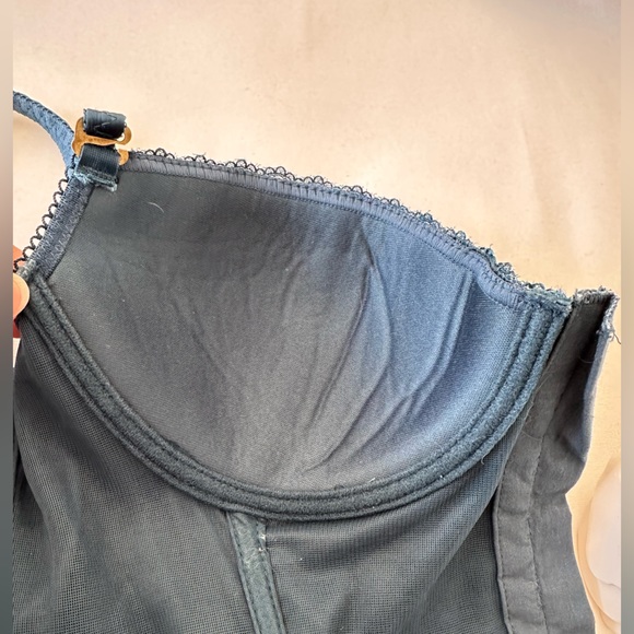 Blue vintage corset M - Picture 4 of 4
